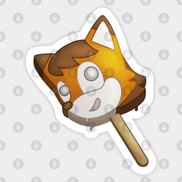 Cinder Frozen Treat Sticker by Firestorm Fox